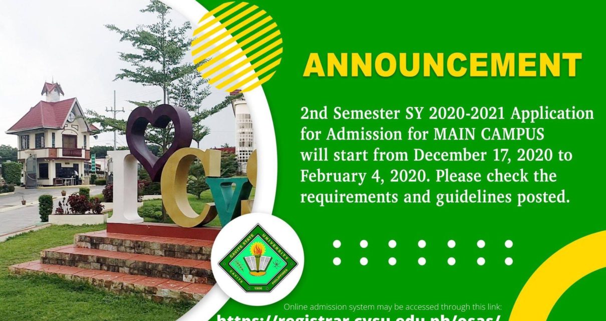 Announcements – Cavite State University