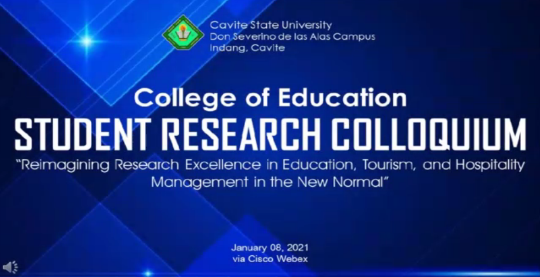 research colloquium purpose