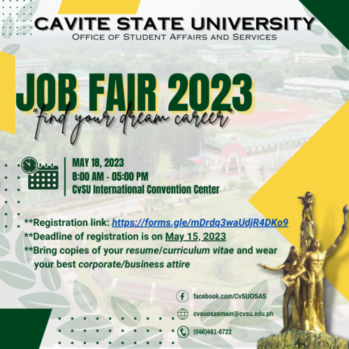 Job Fair 2023 – Cavite State University